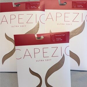 Capezio Ultra Soft Transition Tights in Tan/Carmel. S/M